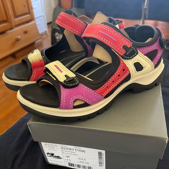 ecco multicolor Yucatán Sandals - Picture 2 of 2